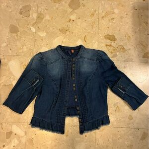 Unique Women's Blue Denim Jacket